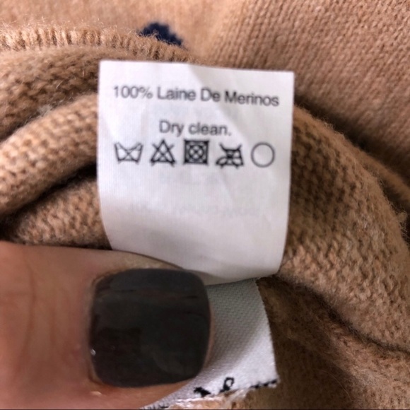 Madewell Dotted Crewneck Merino Wool Sweater Polka Dots Size XS Style AG265 - Picture 9 of 9